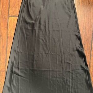 Dynamite Black Midi Skirt
